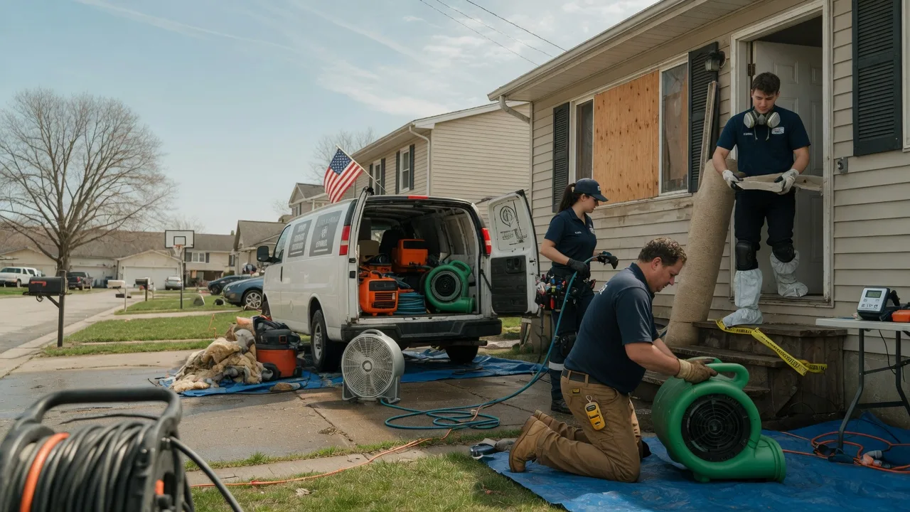 Water Damage Restoration in La Salle, IL near me
